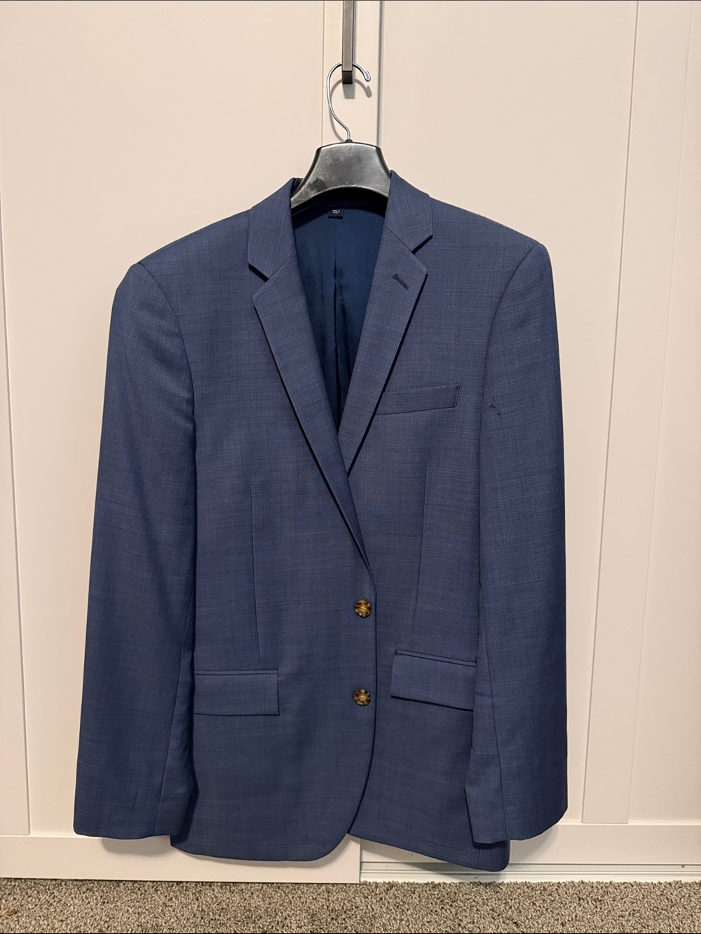 J. Crew Midnight Blue Two-Button Men's Blazer